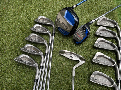 Z-Model II 3-SW Irons, Ping Zing 2 Red Dot 2 Iron, Driver, Hybrid & MacGregor Bag