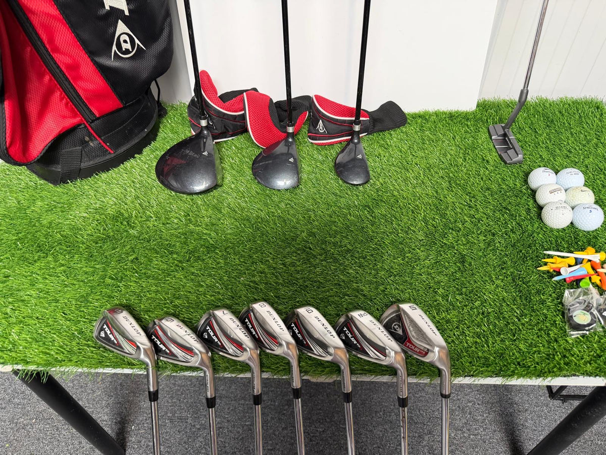 Men’s Right-Handed Dunlop Golf Set – Ideal for Beginners to Mid Handicap Golfers - everything you need