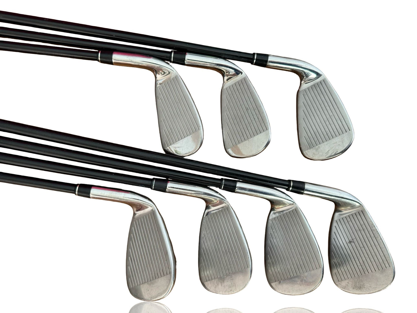 Taylormade Burner Superlaunch Irons 5-PW & Gap Wedge Graphite Stiff Shafts R/H Fast Delivery