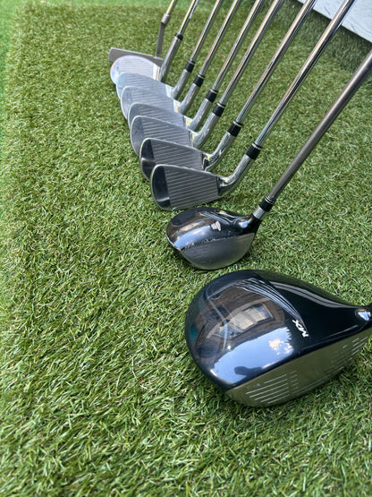 Wilson Staff Di11 Golf Set with Mizuno MX-700 Driver, Ping DSE Pengyo Putter & Cobra Stand Bag