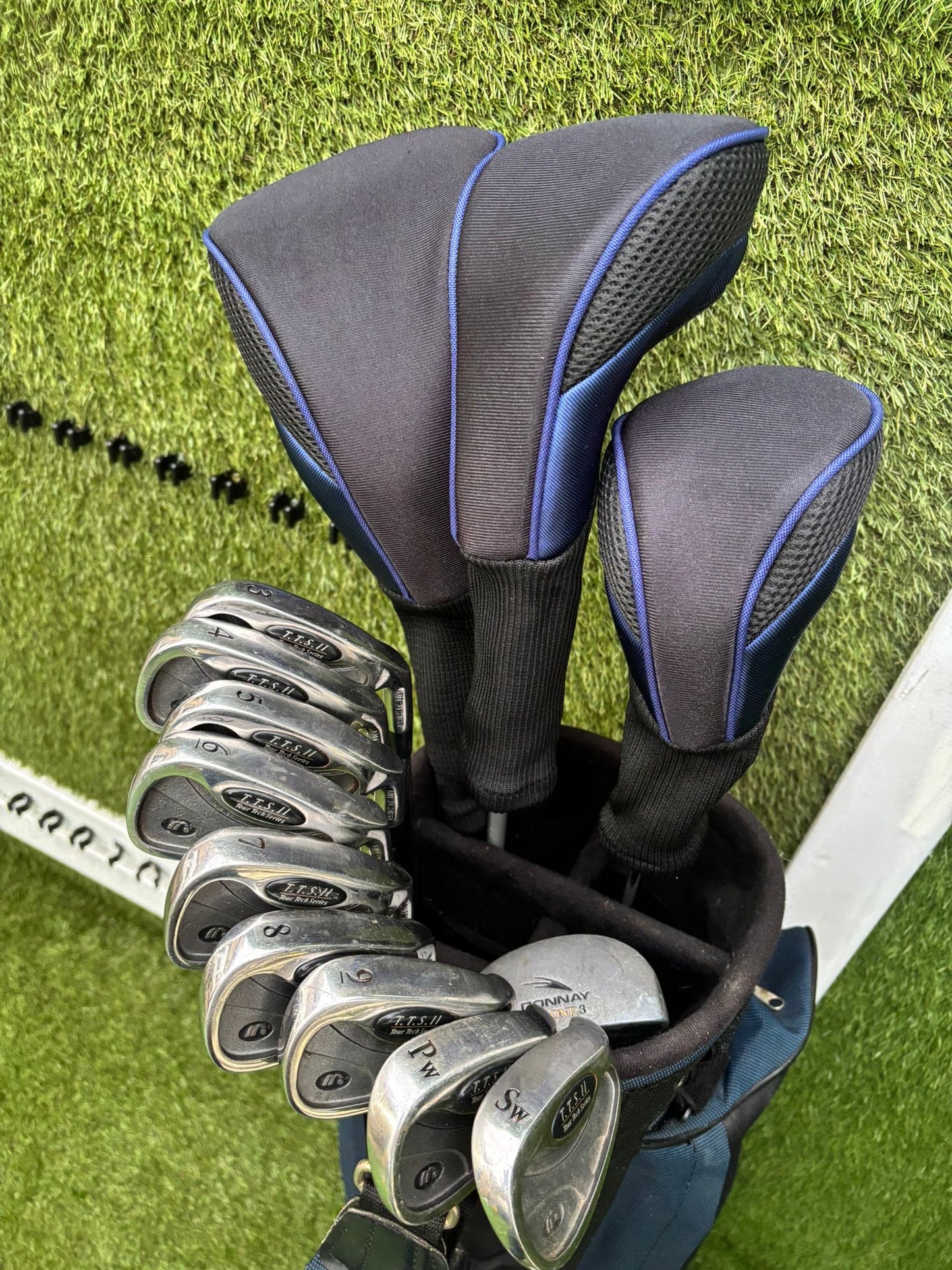 TTS II Golf Set + Neo Driver + Donnay Putter RH