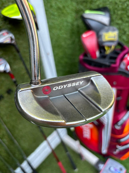 Nike Slingshot 4D Irons, Nike Driver, Cobra 4 Wood, Nike VR_S Hybrid, Odyssey Putter, New Lynx Waterproof Cart Bag