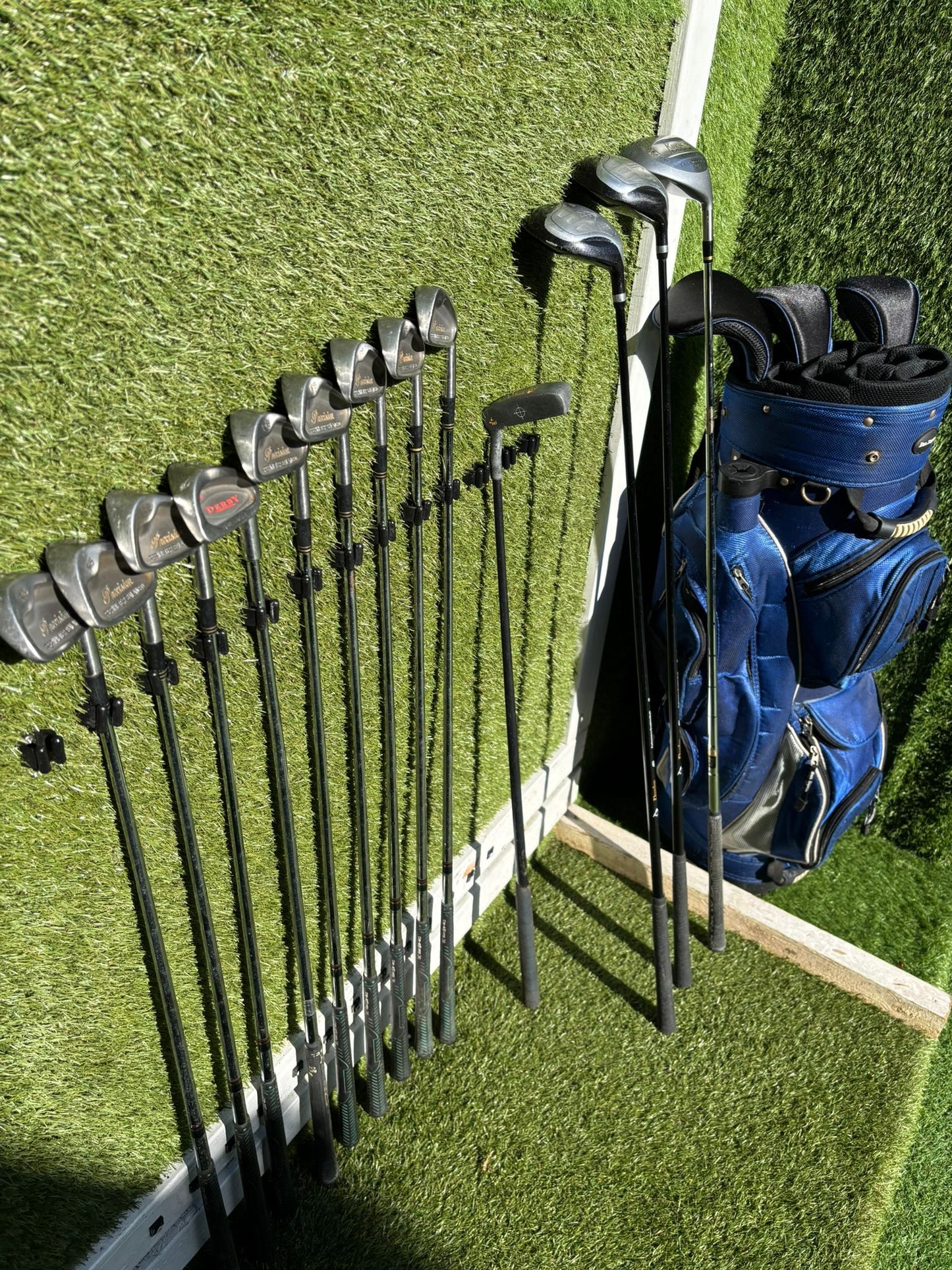 Browning 3–SW Irons + Cobra Driver + Dunlop 3 & 5 Wood + Ben Sayers Bag – 13 Clubs