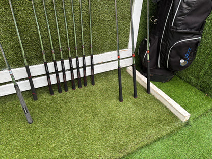 Dunlop MAX Golf Set with Matching Woods, 64° Wedge & Jaxx Stand Bag