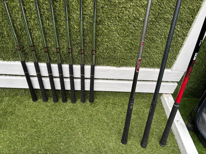 Left-Handed Complete Golf Set – Regal Pro Orbit Irons, PING i15 Hybrid, Callaway Steelhead III & Nike Stand Bag
