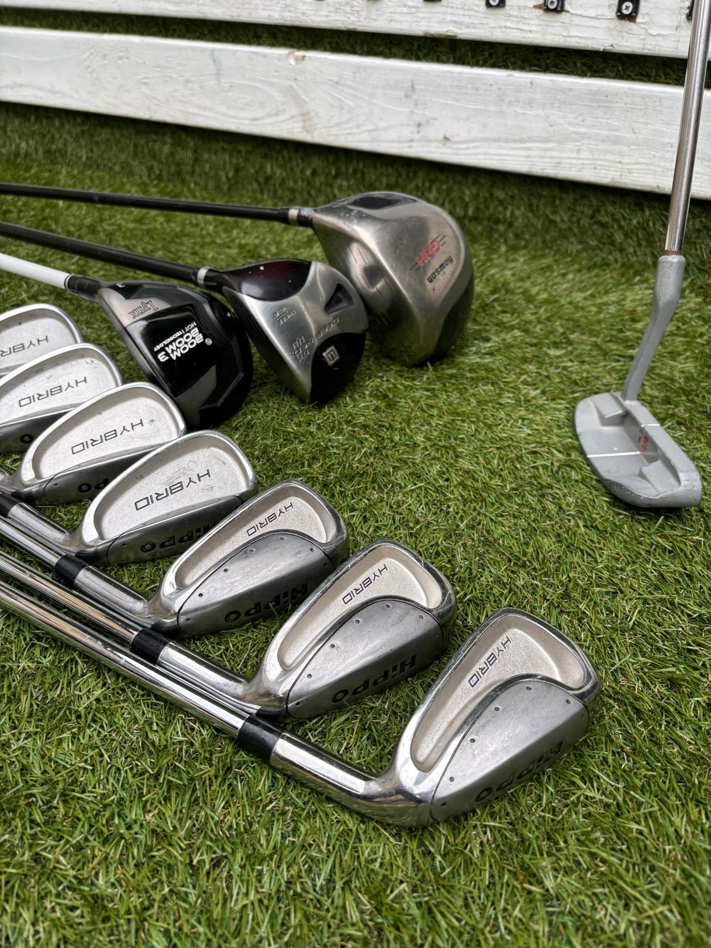 Hippo Hybrid 5–SW Iron Set + Wilson Deep Red II & Stand Bag – 11 Clubs