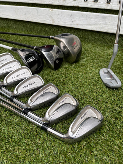 Hippo Hybrid 5–SW Iron Set + Wilson Deep Red II & Stand Bag – 11 Clubs