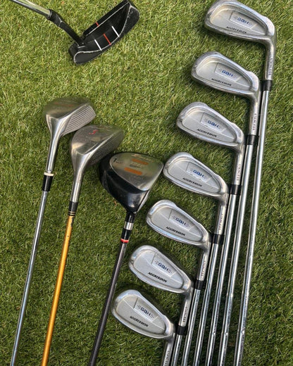 Howson Aggression Irons + Driver, Woods, Putter & Top Flite Bag – 11 Club Package – £104.00 Free P&P