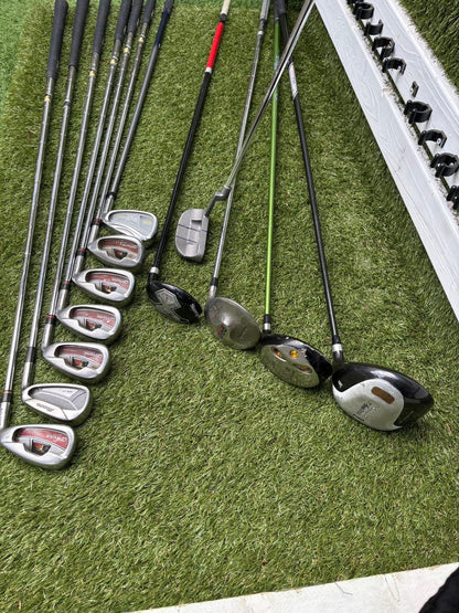 Mixed Brand Golf Set with John Letters, Mizuno & Prosimmon Irons £120.00