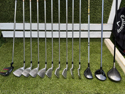 Titleist DTR Oversize Irons, PING G2 Fairway Wood & Callaway Stand Bag Golf Set