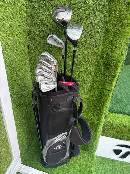 Mizuno T-Zoid / MX-23 Irons + Srixon ZR-800 Driver & W-302 3 Wood Golf Set