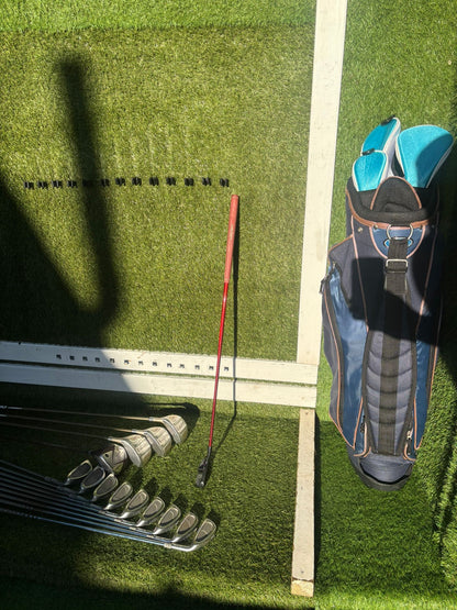 Ladies-Friendly Full Golf Set | Yonex Driver + Fazer Woods + Fazer HOT-1 Irons + Wilson Bag (13 Clubs)