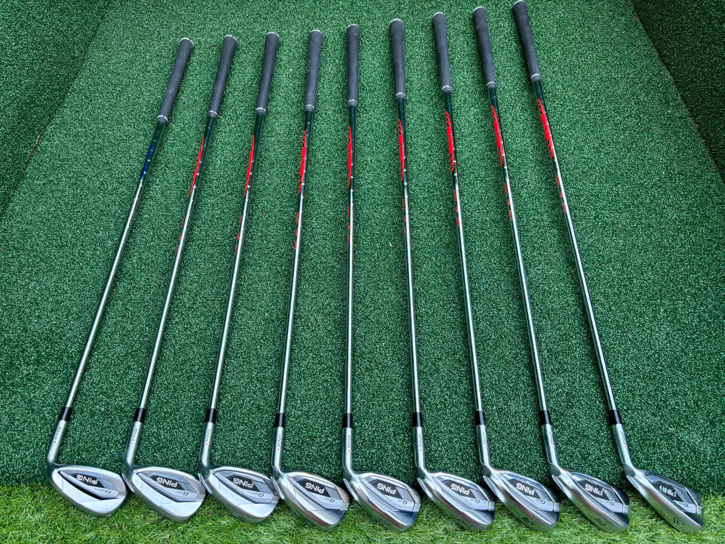 Ping G425 Rare Full 9-Club Iron Set – 4-9, PW, UW & SW + Fast Free Delivery