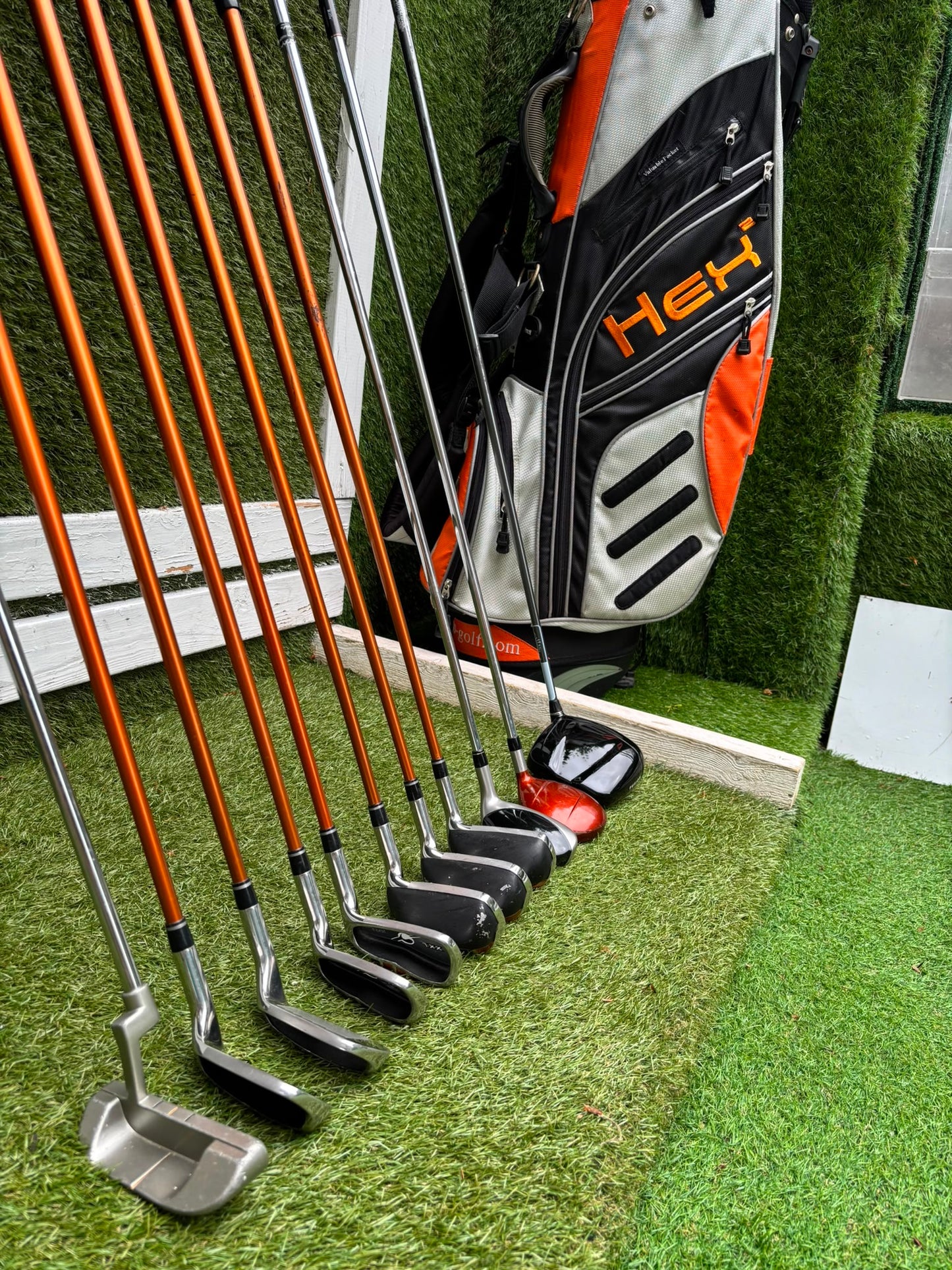 Hippo XXL Golf Set with Callaway FT-i Draw Driver, TaylorMade Rescue & Hex Stand Bag