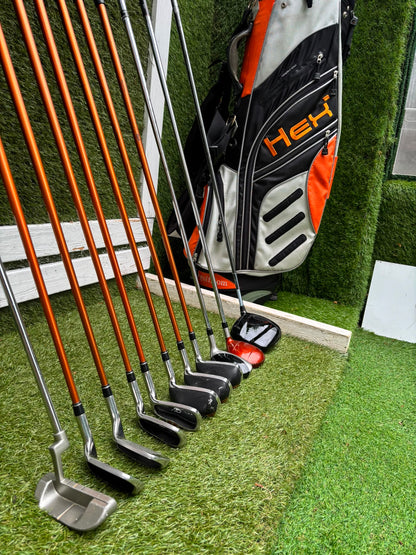 Hippo XXL Golf Set with Callaway FT-i Draw Driver, TaylorMade Rescue & Hex Stand Bag