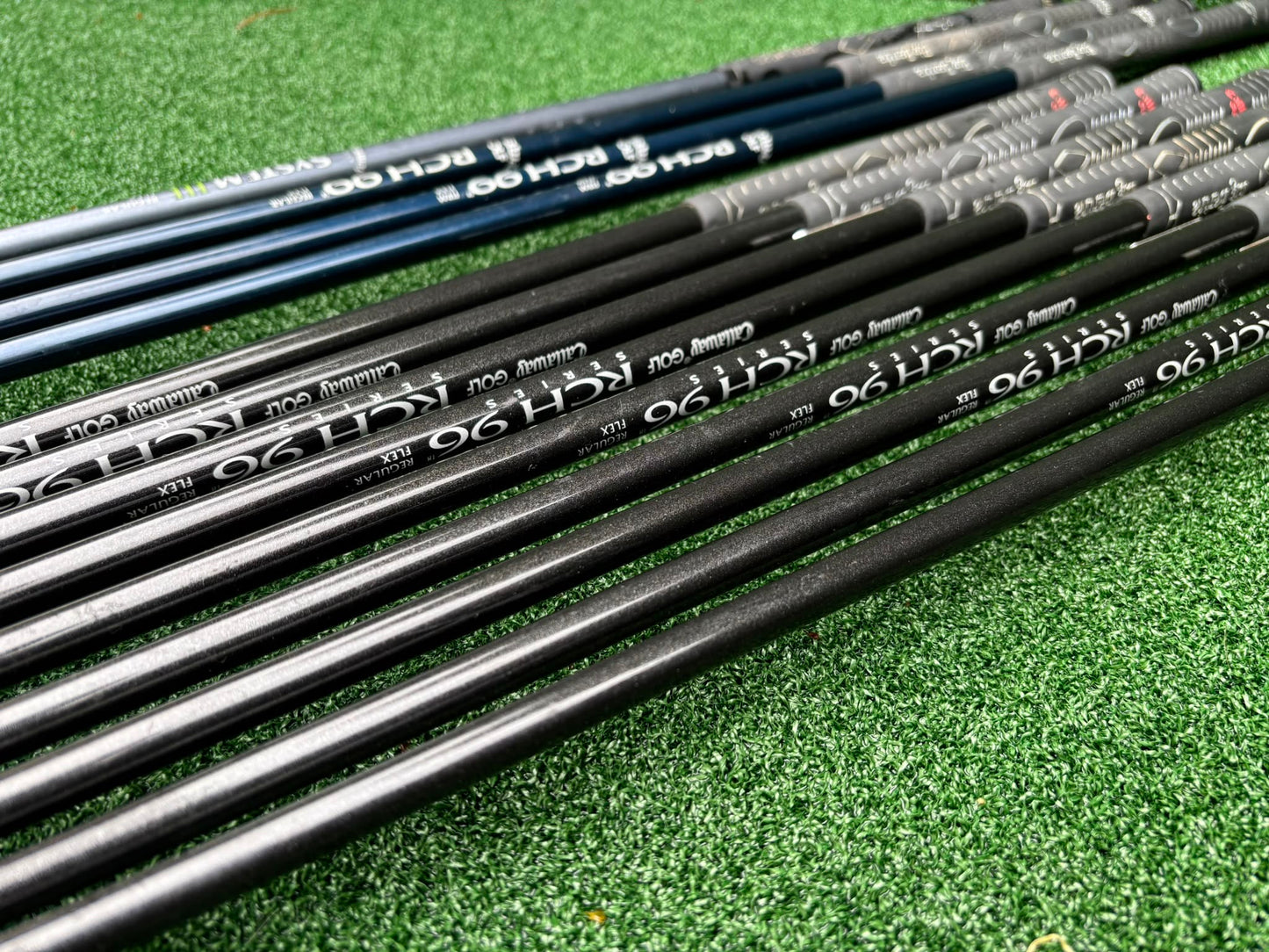Callaway Big Bertha Left-Handed Golf Set – 3–SW Graphite Irons + 2 Drivers, 3 & 5 Woods