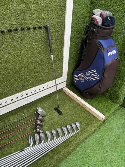 Lynx Tigress Ladies 14-Club Graphite Set + PING Cart Bag
Free P&P