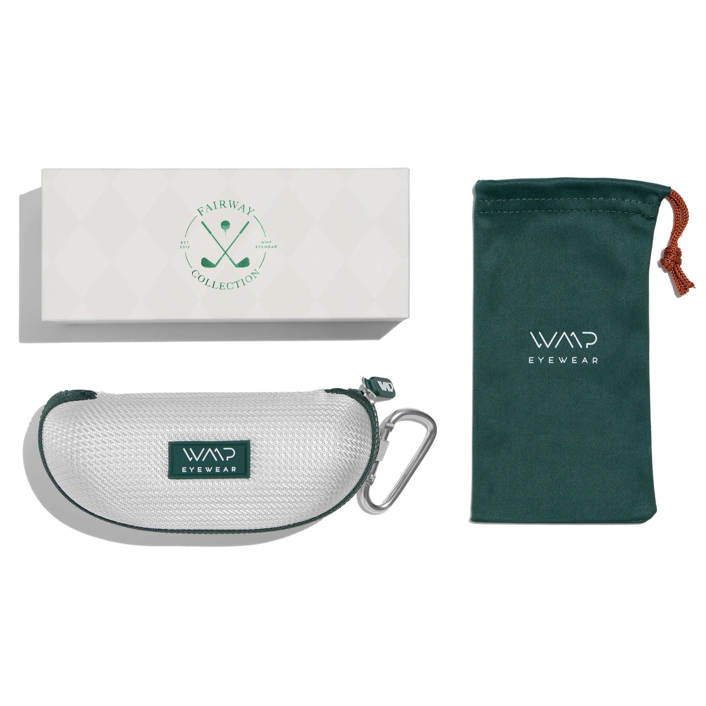 CHIP Men's Golf Sunglasses in Crystal Agave by WMP Eyewear