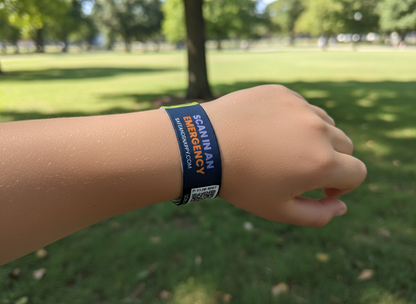 Emergency Contact - Snap Band