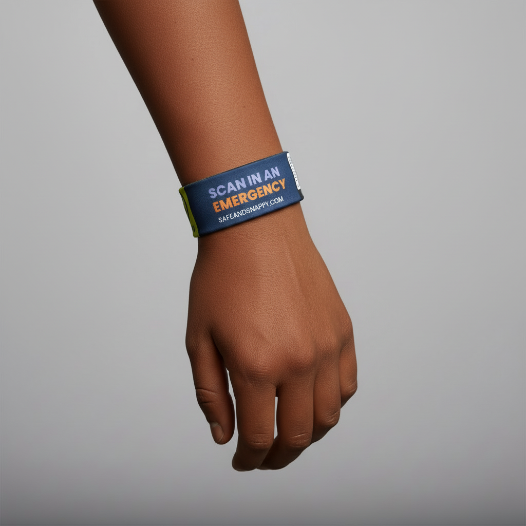 Emergency Contact - Snap Band