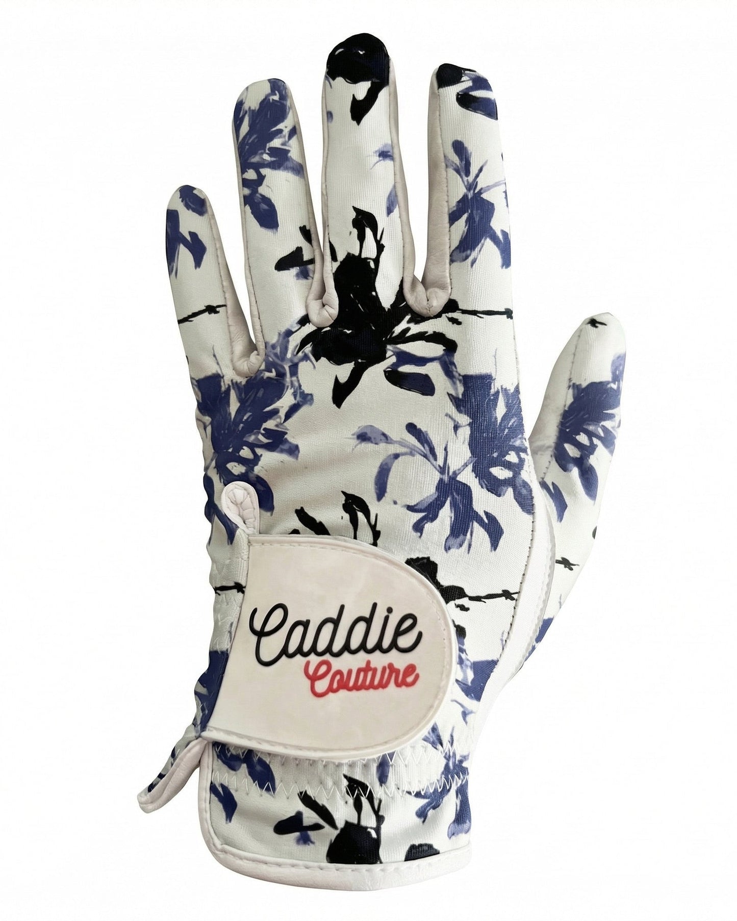 AAA Cabretta Leather Golf Glove – Indigo Pattern, Breathable