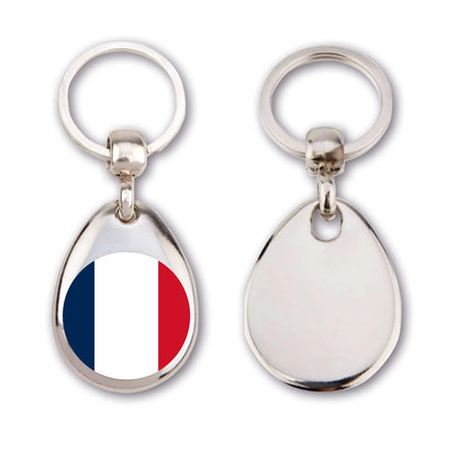 Country Flags from around the World Key Ring