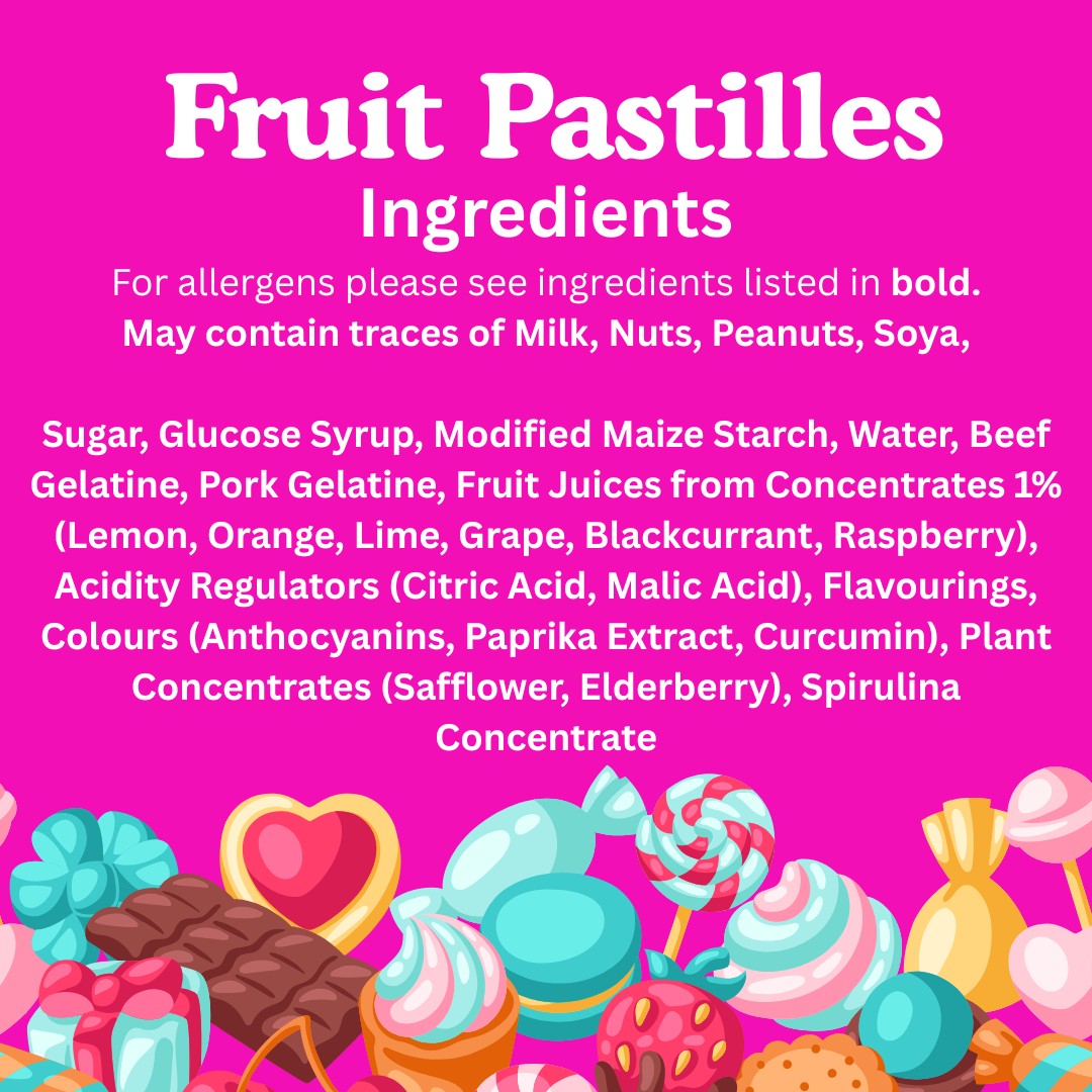 Fruit Pastilles 1kg Grab Bag