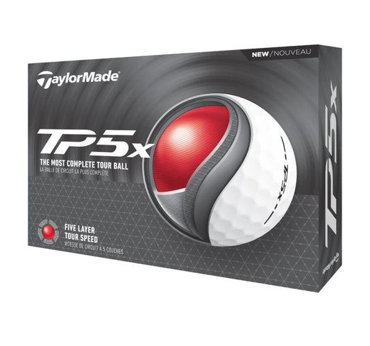 TaylorMade TP5x Golf Balls 2024 The Most Complete Tour Ball x12 Balls Included