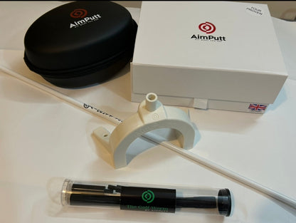 The Aimputt Trainer and The Golf Worm package.