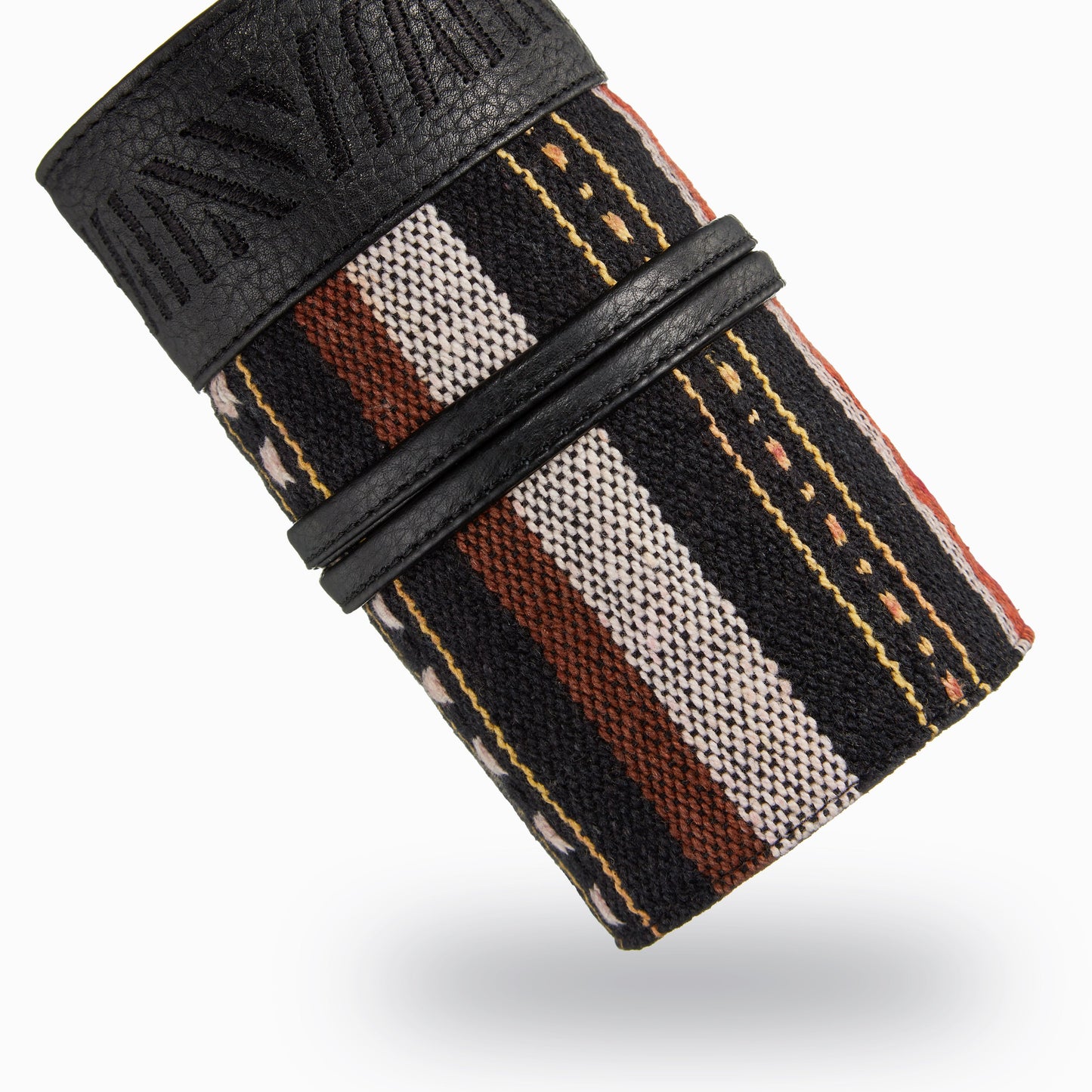 Gaucho Aztec TechRoll, Stripes (Black/ Red/ Yellow)