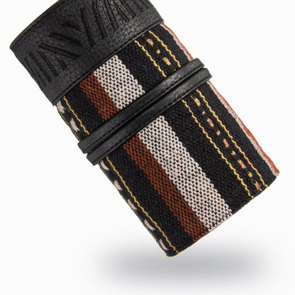 Gaucho Aztec TechRoll, Stripes (Black/ Red/ Yellow)