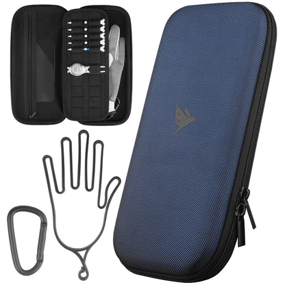 SWIFTEE Golf Glove Case Holder with Heavy-Duty Carabiner