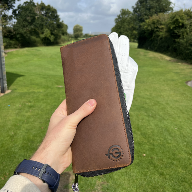 Leather Golf Glove Holder