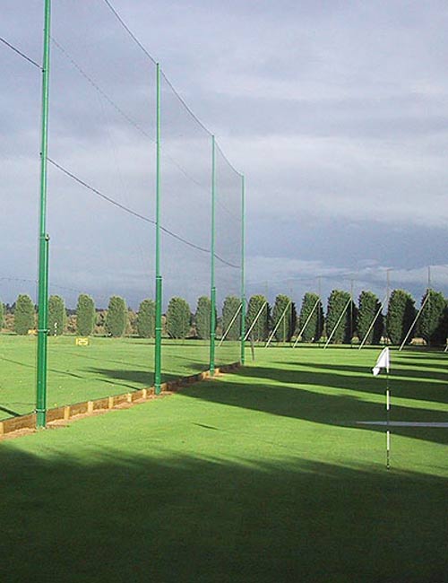 Golf Perimeter Netting Black / Green