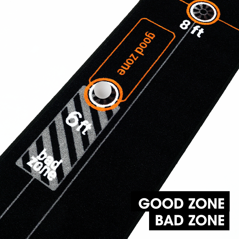 SWIFTEE 3m Golf Putting Mat Straight Line Trainer Distance Target Practice Training Aid Free Delivery