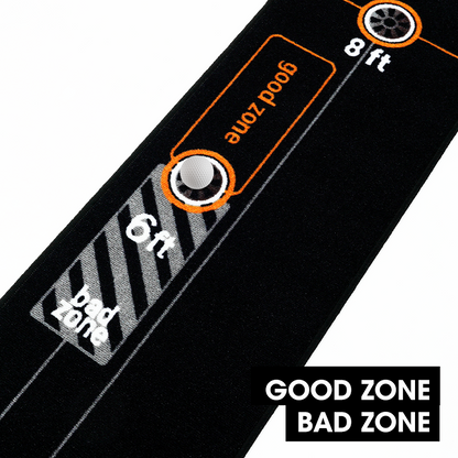 SWIFTEE 3m Golf Putting Mat Straight Line Trainer Distance Target Practice Training Aid Free Delivery