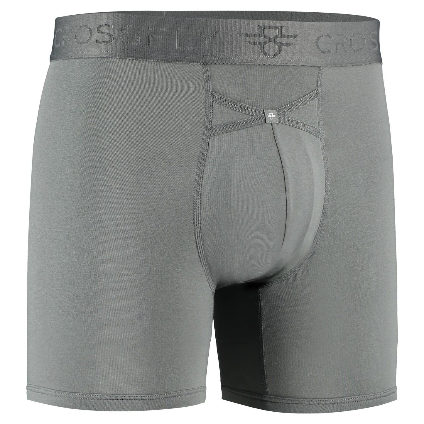 IKON Men's 6" Boxers - Charcoal