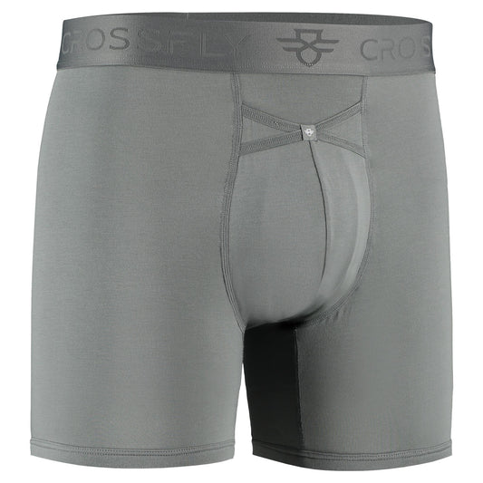 IKON Men's 6" Boxers - Charcoal