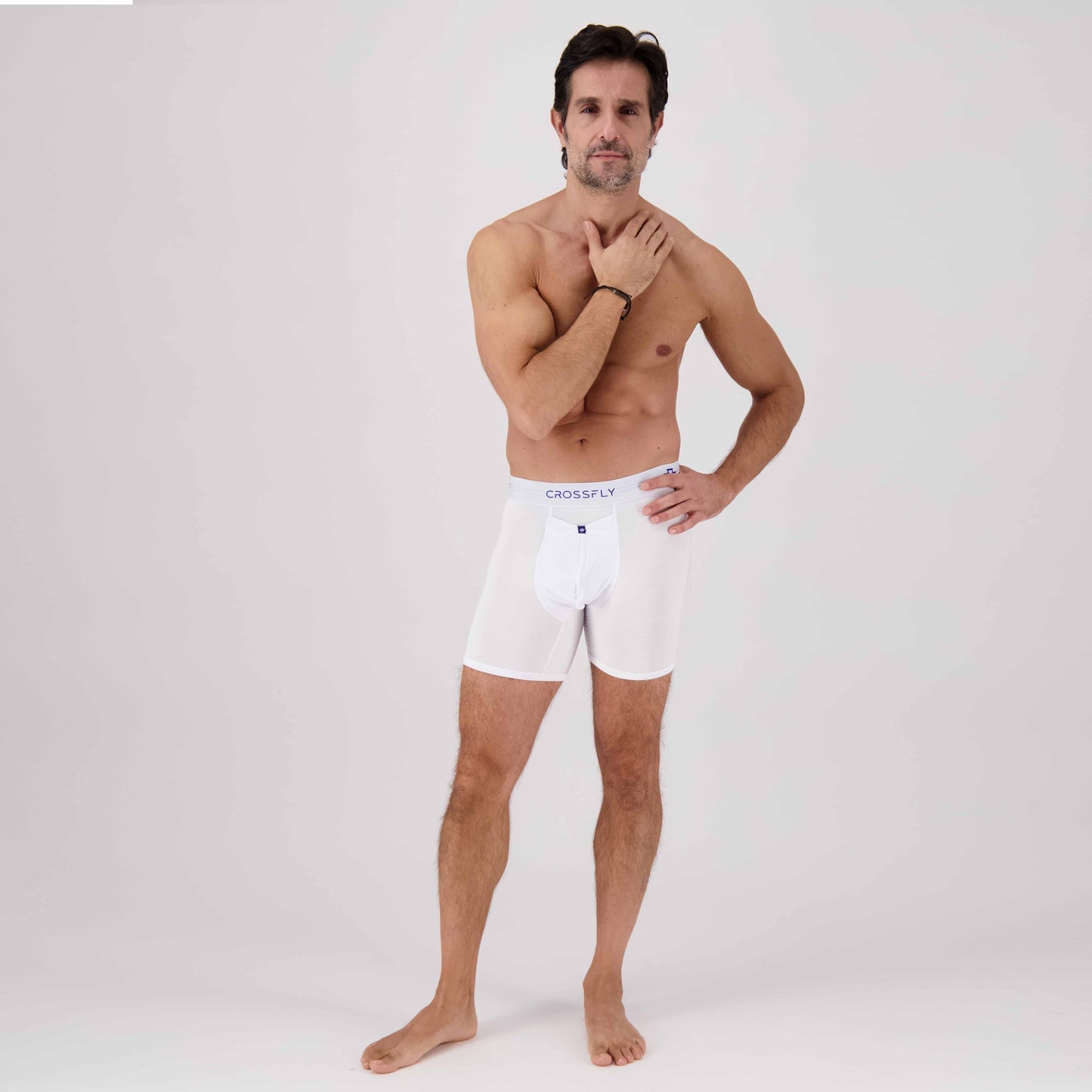 3-pack: IKON X Men's 6" Boxers - White