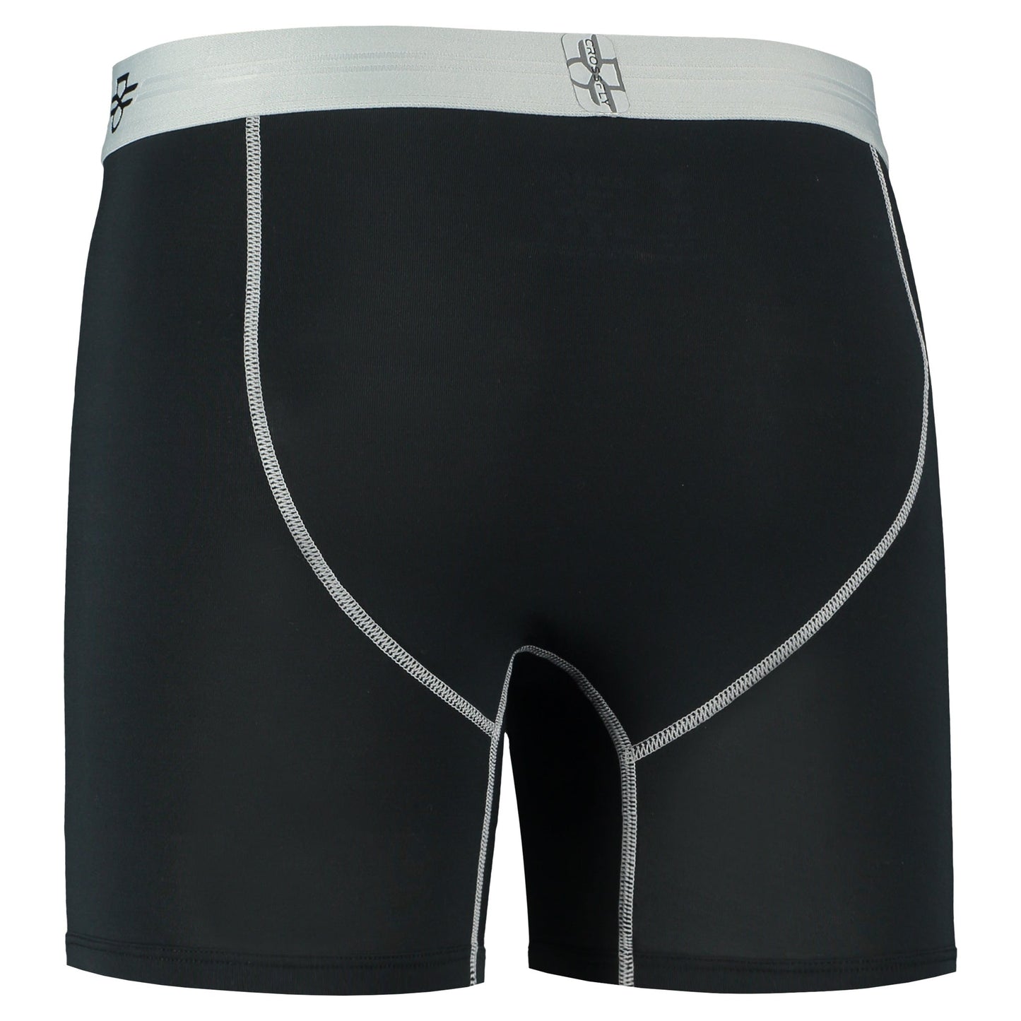IKON X Men's 6" Boxers - Black/Silver