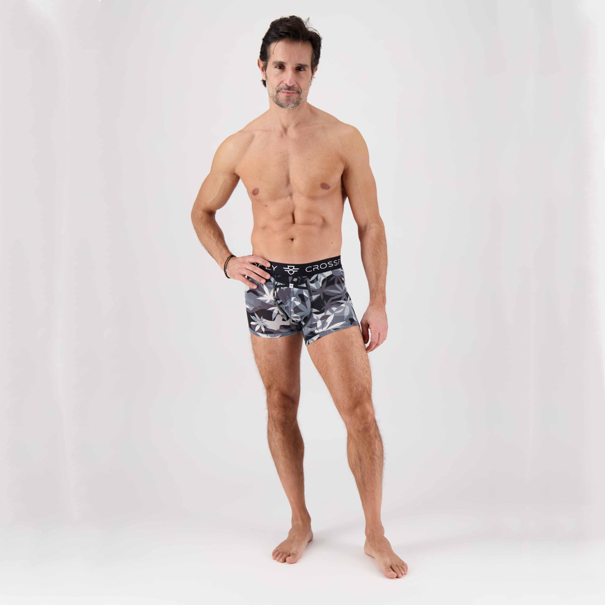 IKON Men's 3" Trunks - Hemp Grey