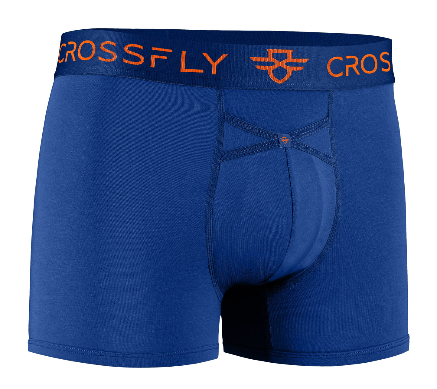 IKON Men's 3" Trunks - Italia Blue Orange