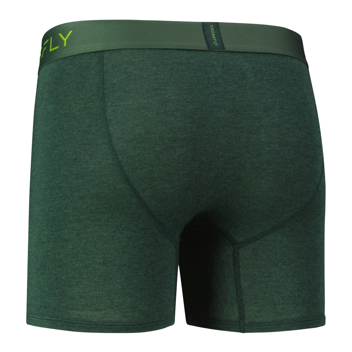 IKON Men's 6" Boxers - Green Marle