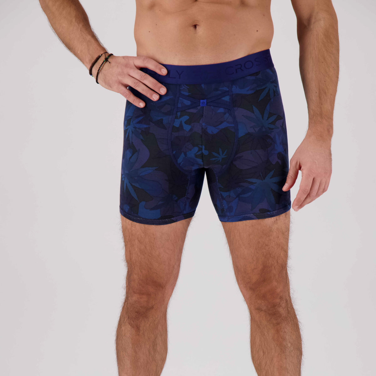 IKON Men's 6" Boxers - Hemp Blue