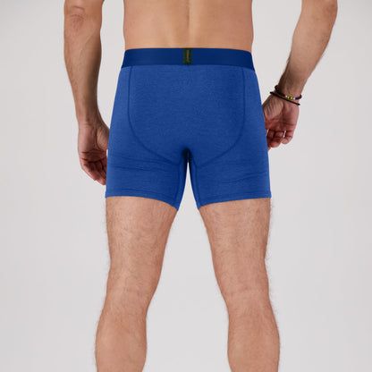 IKON Men's 6" Boxers - Italia Blue Orange