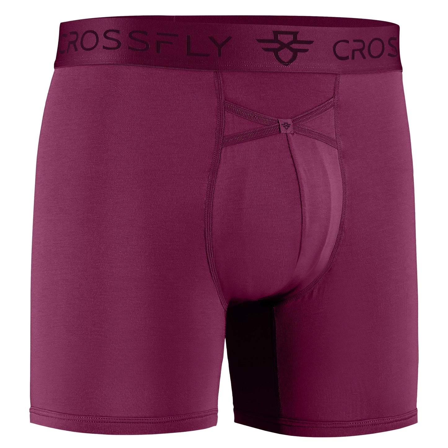 IKON Men's 6" Boxers - Perfect Plum