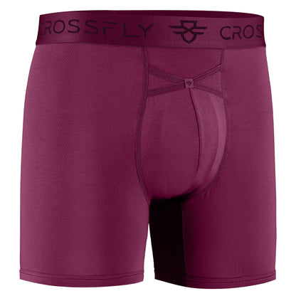 IKON Men's 6" Boxers - Perfect Plum