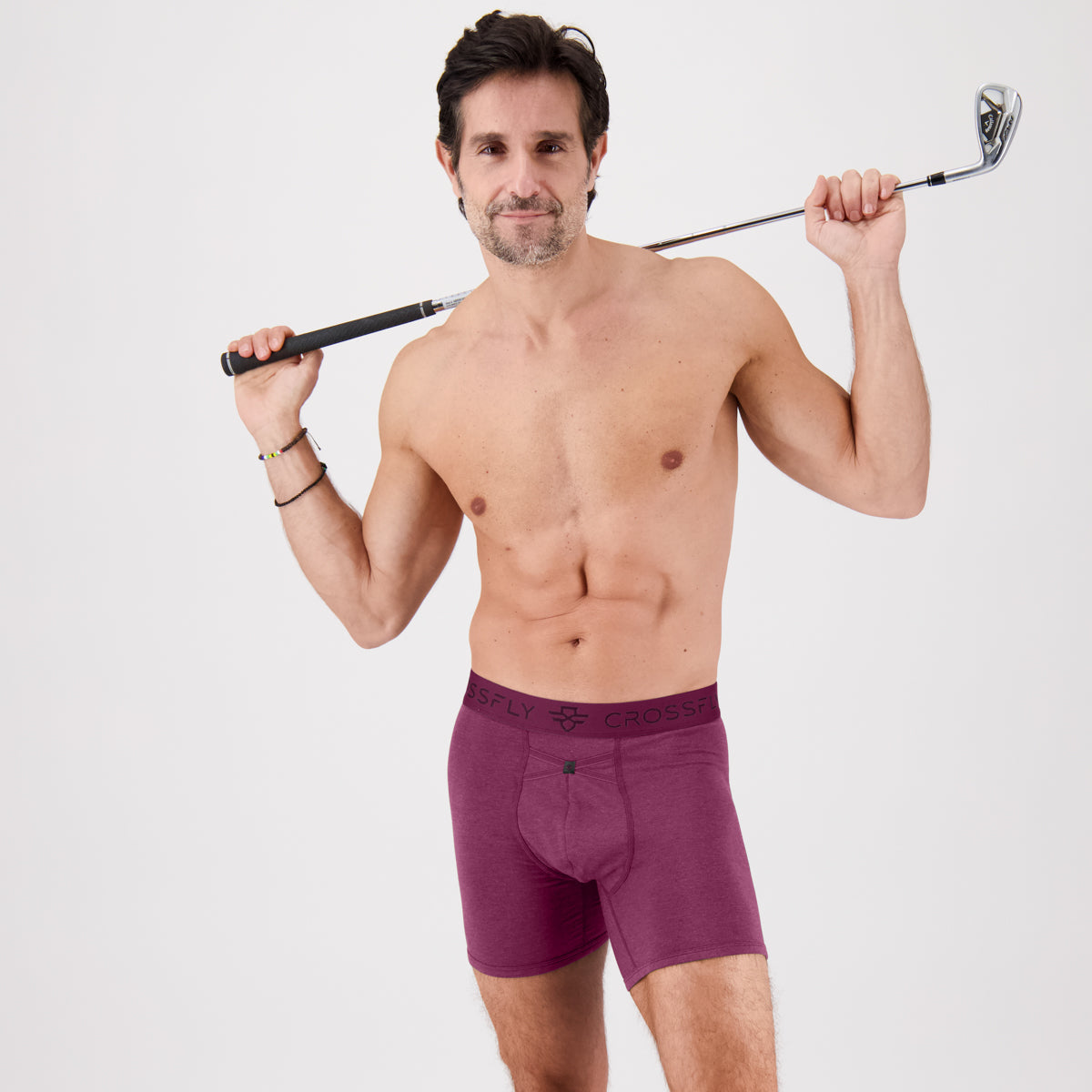 IKON Men's 6" Boxers - Perfect Plum