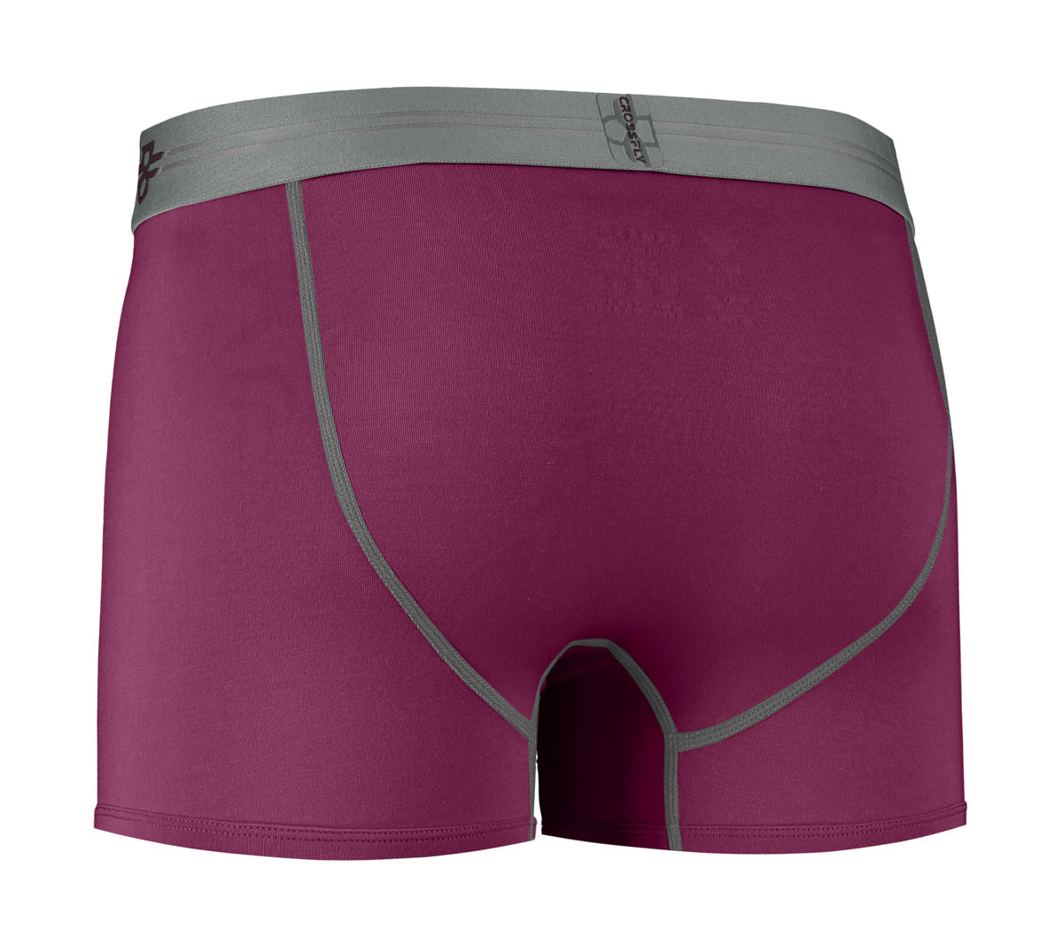 IKON X Men's 3" Trunks - Perfect Plum/Grey