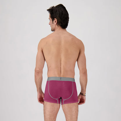 IKON X Men's 3" Trunks - Perfect Plum/Grey